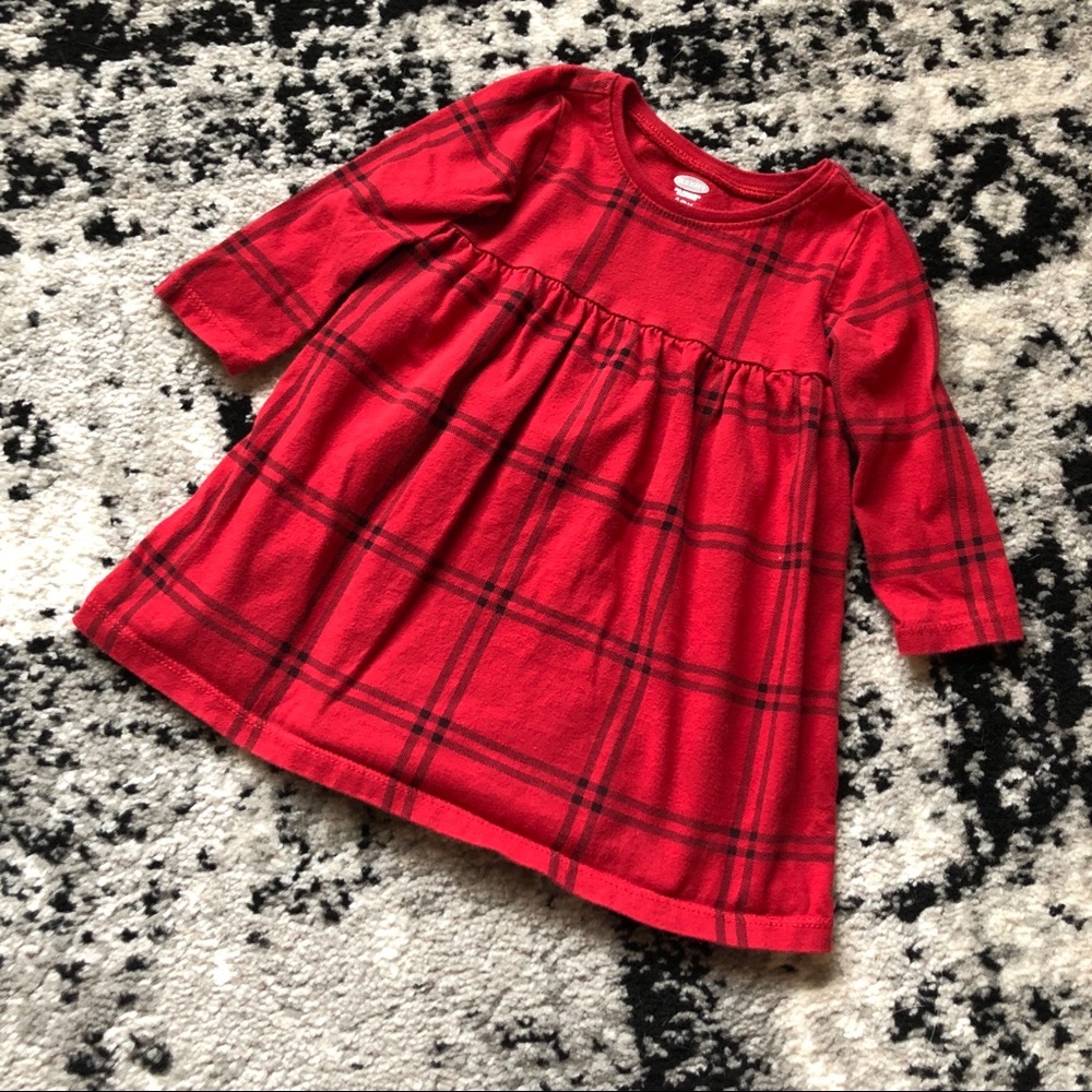 Red Plaid Dress
